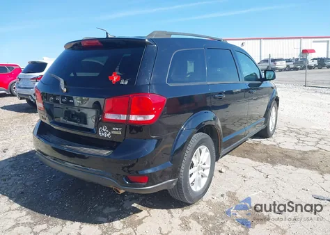 2014 Dodge Journey Sxt из США, поврежденный, VIN 3C4PDCBG5ET270687